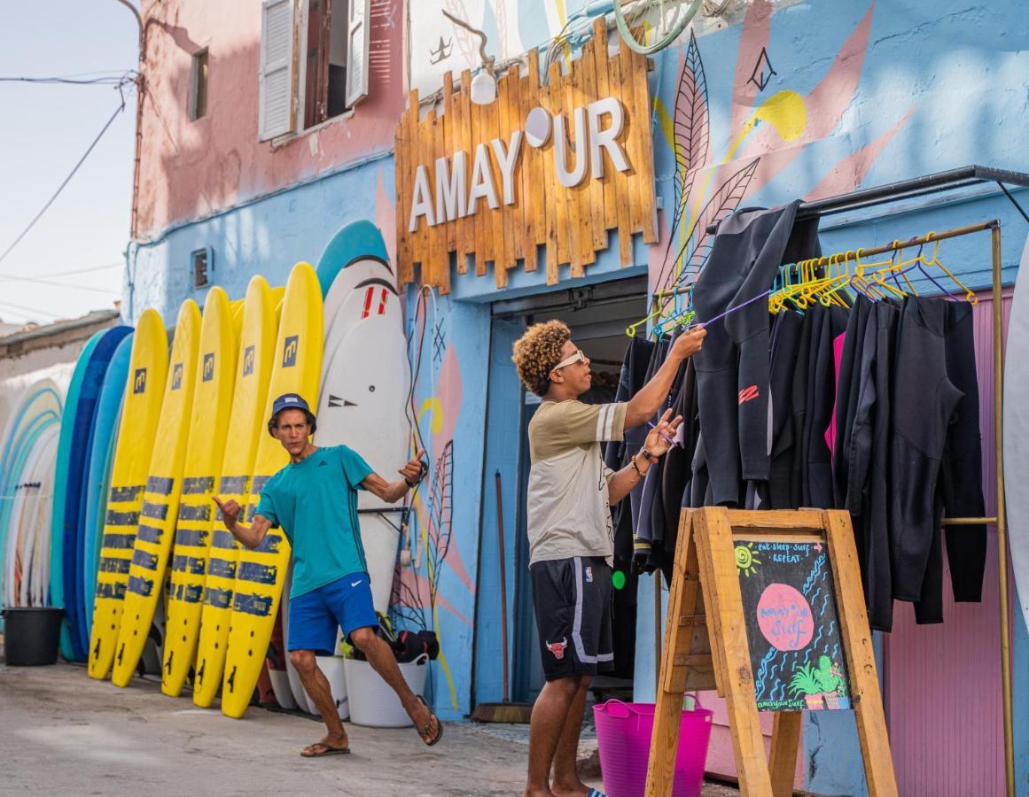 Amayour Surf Hostel ทากาเซาท์ ภายนอก รูปภาพ